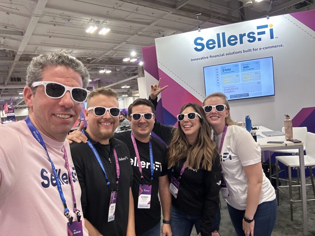 SellersFi team at Amazon Accelerate 2023